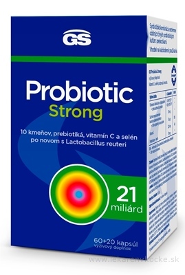 GS Probiotic Strong cps 60+20 (80 ks)