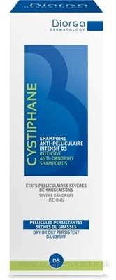 Cystiphane BIORGA DS Intenzívny šampón proti lupinám 1x200 ml
