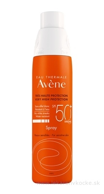 AVENE SPRAY SPF50+ (inov. 2019) sprej veľmi vysoká ochrana citlivej kože 1x200 ml