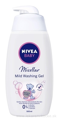 NIVEA BABY Micelárny umývací gél 1x500 ml