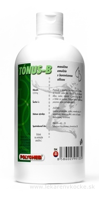 TÓNUS-B masážna emulzia s borovicovou silicou 1x4500 g