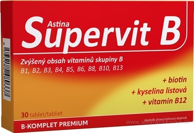 Astina Supervit B-komplet PREMIUM tbl 1x30 ks
