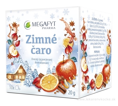 MEGAFYT Zimné čaro ovocný čaj, porciovaný 10x2 g (20 g)