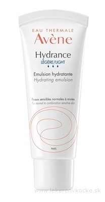 AVENE HYDRANCE LÉGÈRE EMULSION Hydratante (inov.2019) hydratačná emulzia 1x40 ml