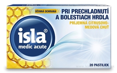 ISLA MEDIC acute citrus-med pastilky 1x20 ks