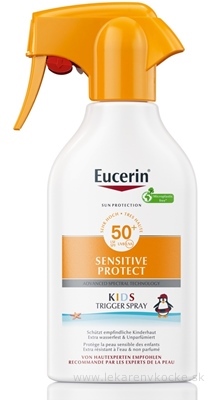 Eucerin SUN SENSITIVE PROTECT SPF 50+ Detský sprej sprej na opaľovanie (inov.2023) 1x250 ml
