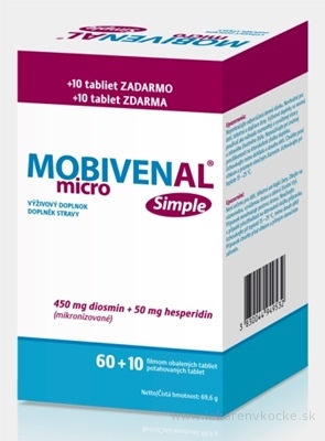 Vulm SK Mobivenal Micro Simple 60+10 tabliet