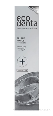 EcoDenta TRIPLE FORCE zubná pasta s trojitou silou (inov. 2023) 1x100 ml