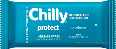Chilly protect INTIMATE WIPES intímne obrúsky 1x12 ks