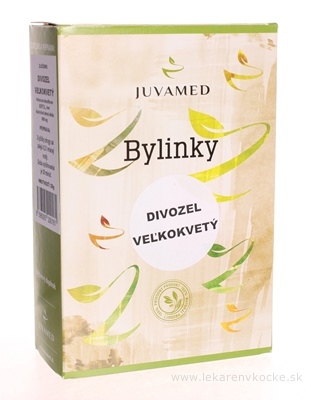 JUVAMED DIVOZEL VEĽKOKVETÝ - KVET bylinný čaj sypaný 1x20 g