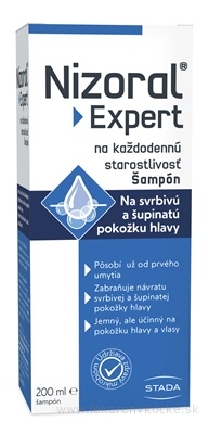Nizoral Expert šampón na každodennú starostlivosť 1x200 ml