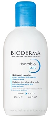 BIODERMA Hydrabio MLIEKO čistiace mlieko, tvár a oči 1x250 ml