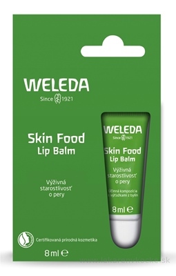 WELEDA Skin Food Lip Balm starostlivosť o pery 1x8 ml