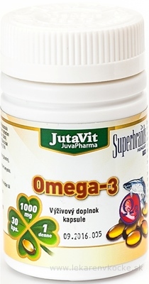JutaVit Omega-3 cps 1x30 ks