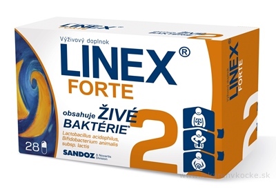 Sandoz LINEX Forte 28 cps.