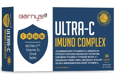 Barnys ULTRA-C IMUNO COMPLEX cps 1x30 ks