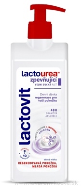 Lactovit LactoUrea Spevňujúce telové mlieko, veľmi suchá pleť 1x400 ml