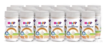 HiPP PRE HA COMBIOTIK (inov. 2023) tekutá počiatočná dojčenská výživa 24x90 ml