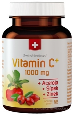 SwissMedicus Vitamín C+ 1000 mg cps 1x60 ks