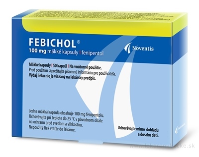 FEBICHOL cps mol 100 mg (blis.PVC/Al) 1x50 ks