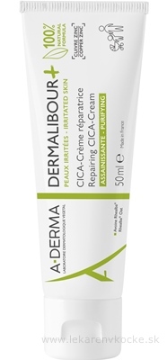 A-DERMA DERMALIBOUR+ Reparačný CICA-Krém pre podráždenú kožu 1x50 ml