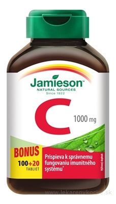 Jamieson Vitamín C 1000mg 120 kapsúl