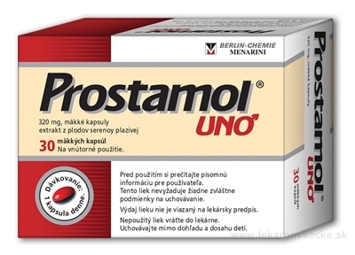 Prostamol uno cps mol 320 mg (blis.PVC/PVDC/Al) 1x30 ks