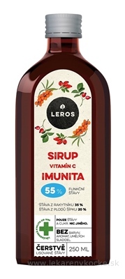 LEROS Sirup Vitamín C Imunita 1x250 ml