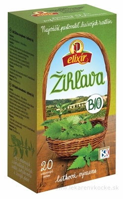 AGROKARPATY BIO ŽIHĽAVA bylinný čaj, prírodný produkt, 20x2 g (40 g)
