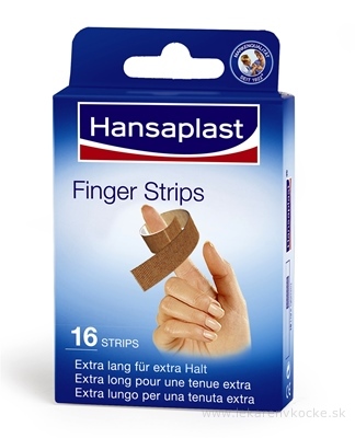 Hansaplast Náplasť na prsty (Finger Strips) 1x16 ks