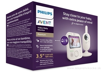 Philips AVENT Video BABY MONITOR (SCD 891) 1x1 set