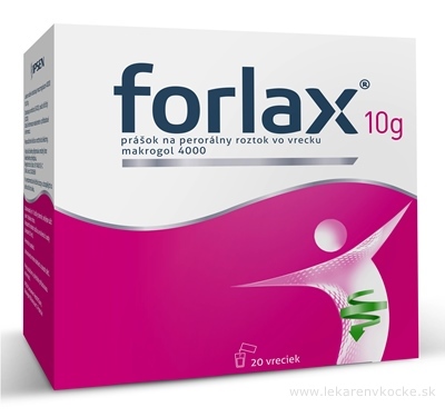 FORLAX 10 g plv sps (vre.papier/Al/PE) 1x20 vreciek