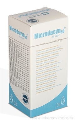MICRODACYN HYDROGÉL na ošetrenie rán 1x250 g
