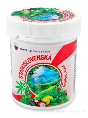 Dobré z SK STAROSLOVENSKÁ hrejivá masť masážny prípravok 1x250 ml