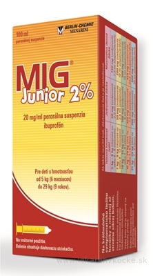 MIG Junior 2% sus por 1x100 ml