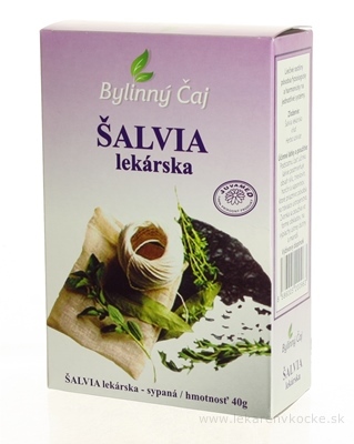 JUVAMED ŠALVIA LEKÁRSKA - VŇAŤ bylinný čaj sypaný 1x40 g