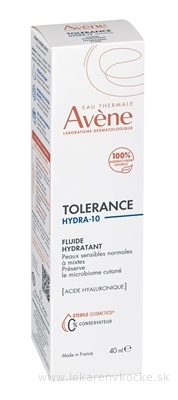 AVENE TOLERANCE HYDRA-10 Hydratačná emulzia 1x40 ml