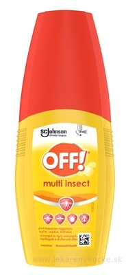 OFF! Multi insect rozprašovač repelent 1x100 ml