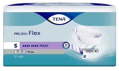 TENA Flex Maxi S inkontinenčné nohavičky s rýchloupevňovacím pásom (inov.2022) 1x22 ks