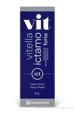 Vitella Ictamo Forte pasta s bielym ichthyolom 1x30 g