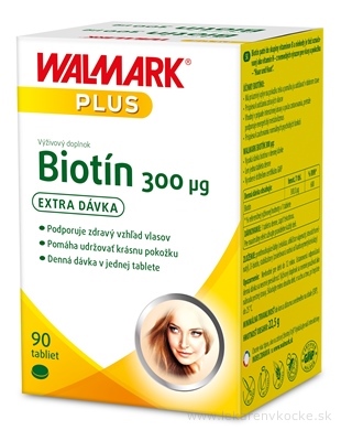 WALMARK Biotín 300 µg tbl 1x90 ks