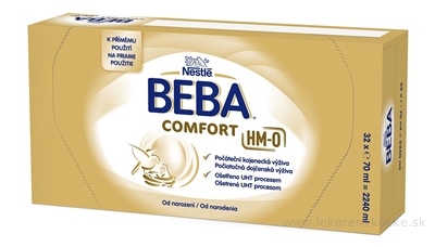 BEBA COMFORT HM-O počiatočná dojčenská výživa (od narodenia)(inov.2024) 32x70 ml (2240 ml)