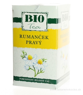 HERBEX BIO TEA RUMANČEK PRAVY bylinný čaj 20x1 g (20 g)
