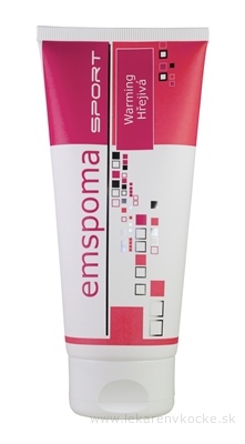 EMSPOMA Hrejivá - ružová masážna emulzia 1x200 ml