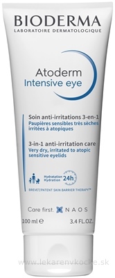 BIODERMA Atoderm Intensive eye krém očný 3v1 proti podráždeniu 1x100 ml