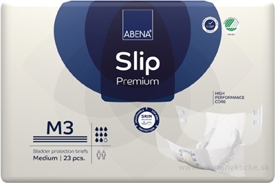 ABENA Slip Premium M3 plienkové nohavičky, boky 70-110 cm, savosť 3000 ml, 1x23 ks