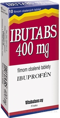 IBUTABS 400 mg tbl flm (blis.PVC/Al) 1x10 ks