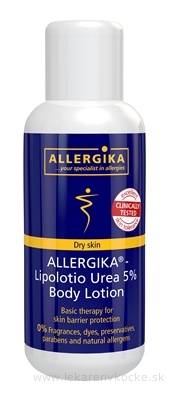 ALLERGIKA LIPOLOTIO UREA 5% 1x200 ml