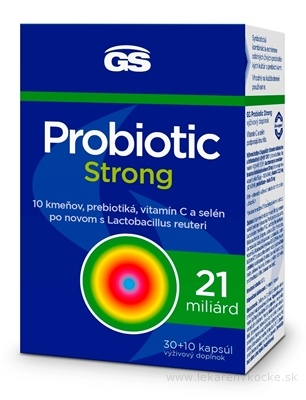 GS Probiotic Strong cps 30+10 (40 ks)