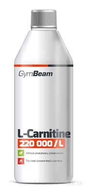 GymBeam L-Karnitín tekutý, s pomarančovou príchuťou 1x500 ml
